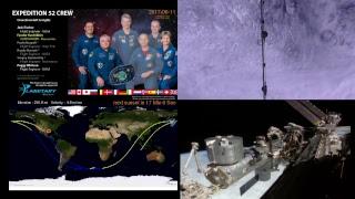 ISS Above Featuring live video from NASA's HDEV cameras on board the International Space Station