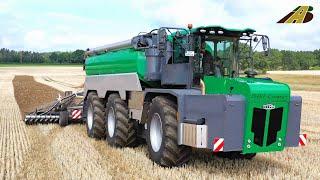 Gülle fahren - Gülletrac "Büffel Compact" Traktor - Lohnunternehmen in der Landwirtschaft im Einsatz