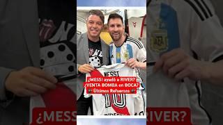 ¿MESSI ayudó a RIVER en el MERCADO de PASES? | Refuerzos #RiverPlate #FutbolArgentino #Argentina