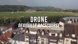 Presentation of Deauville racecourse (drone view)