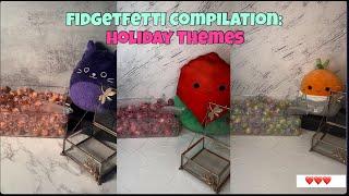 ASMR Mystery Scoop Compilation: Seasonal Fidgetfetti (Halloween, XMAS, Valentine's, Easter)