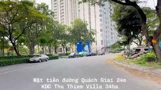 Nền 8x22m đường Quách Giai 24m giá 165 tr/m2 KDC Thủ Thiêm Villa, Quận 2