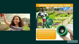 Pinolex Digital Water Timer for Home Gardening