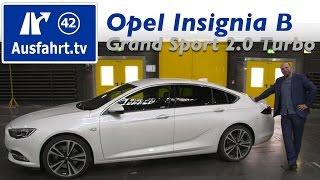 2017 Opel Insignia Grand Sport 2.0 Turbo AWD AT8 - Fahrbericht der Probefahrt  Test   Review