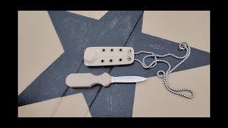 Bone Tactical Throw Away neck knife review