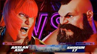 Arslan Ash (Marisa) VS Shogun (Zangief) | Run The Mix | Street Fighter VI | FT-2 | #streetfighter6