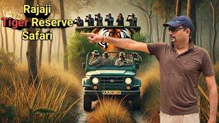 Chilla Safari । Rajaji National Park Open Gypsy Safari | Thrilling Wildlife Adventure in Uttarakhand