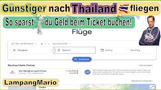 Günstiger nach ️ Thailand  fliegen   Bis 400 Euro sparen‼️ #thailand #auswandern #lampangmario