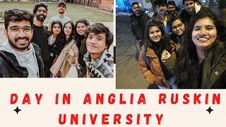 Most Requested video# A Day in Anglia ruskin University  #londonvlog #angliaruskinuniversity