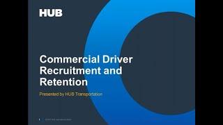 Commercial Truck Driver Recruitment and Retention: How to Attract and Retain Quailty Drivers