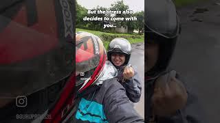 When you buy a bike to get relief from stress…#Himalayan450 #royalenfield #royalenfieldhimalayan