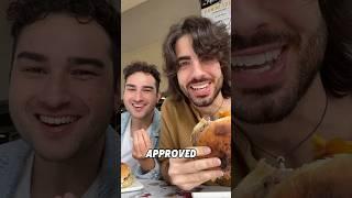 Ordering HAMBURGER in Italy