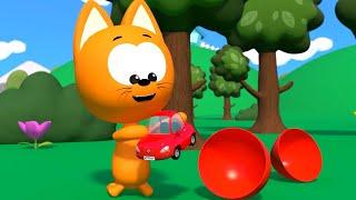 MEOW MEOW KITTY GAMES - all episodes about  toys - compilation  - cartoon