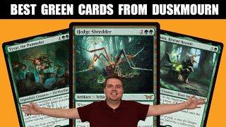 BEST GREEN COMMANDER CARDS FROM DUSKMOURN | Set Review