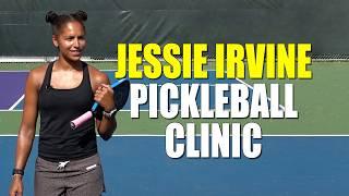 Jessie Irvine Pickleball Clinic