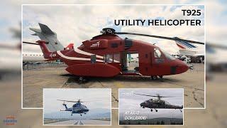 Turkish Aerospace Showing Off the New T925 Utility Helicopter