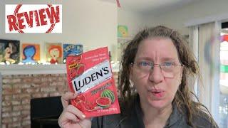 Ludens Watermelon Throat Drops  Taste Test and Review