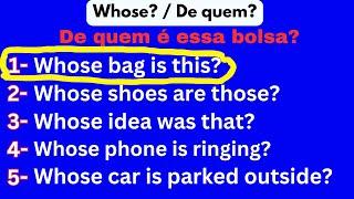 ️ DOMINE AS ESTRUTURAS DE ‘WHAT’, ‘WHERE’, ‘WHEN’ E OUTRAS! APRENDA FRASES,  MELHORE SEU INGLÊS 