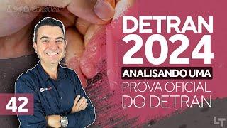 Analisando uma Prova OFICIAL do Detran #42 #legtransito #ronaldocardoso