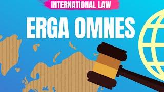 International Law explained | What is Erga Omnes obligation? Lex Animata Hesham Elrafei