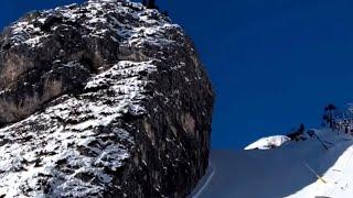 Skiing in Cortina, Olympia Slope with Alex Favaro 