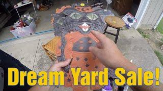 Dream Buy At Garage Sale Vintage Halloween! + So So Many Great Buys!