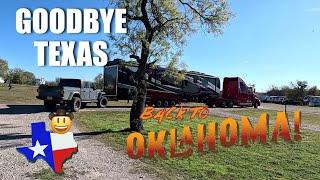 TIME TO MOVE ON // It's COLD in TEXAS! // Full Time RV Life