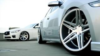 Nissan Maxima Rohana Wheels RC8 and Infiniti Q50S Rohana Wheels RC7