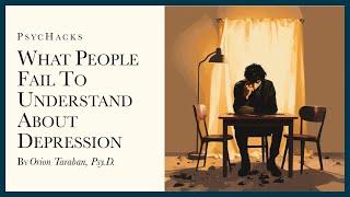 What people FAIL TO UNDERSTAND about DEPRESSION: your life could be better