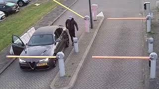 Duo steelt dure auto bij Rotterdam The Hague Airport