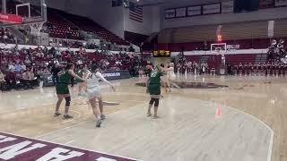 Lady Griz junior Alex Pirog scores a bucket against Evergreen State Tuesday, Nov. 26 in Missoula.