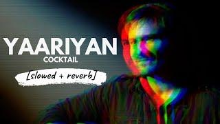 Yaariyan  [slowed + reverb] • 𝐵𝑜𝓁𝓁𝓎𝓌𝑜𝑜𝒹 𝐵𝓊𝓉 𝒜𝑒𝓈𝓉𝒽𝑒𝓉𝒾𝒸