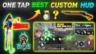 NEW ONE TAP CUSTOM HUD || BEST CUSTOM HUD OF LEGENDS PLAYER || MR ATUL YT