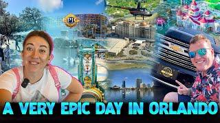 EPIC FLORIDA VLOG! Lake Eola Orlando Markets, Helicopter Ride & Universal Stella Nova Hotel 2025 