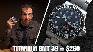 I Wish I'd Bought This Instead: A $260 Titanium GMT 39 Watch