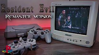 Resident Evil: Remaster Version - Playstation Gameplay - CRT