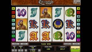 Columbus Deluxe - Win $??? - $9 Bet - Novomatic 