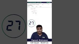 99.9+%iler Cracking ANY Quant Question in 60 Seconds | Watch now!