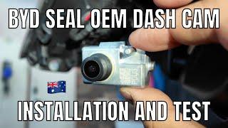 OEM BYD Seal Dash Cam Installation Step by Step Guide & Software Test