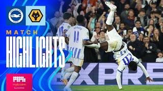 HIGHLIGHTS | Brighton v Wolves | Carabao Cup