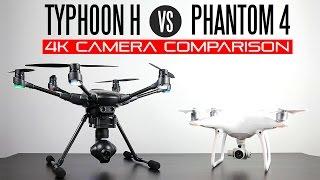 Yuneec Typhoon H vs Phantom 4 - 4k Video Comparison