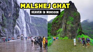 Malshej Ghat In Monsoon | Malshej Ghat Vlog | Malshej Ghat Road Trip | Malshej Ghat Waterfall