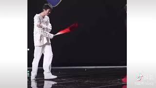 Lin Mo playing with Liu Yu fan Chuang 2021 Finale INTO1 BTS