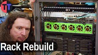 10G Fiber Home Network and Rebuilding my Server Rack