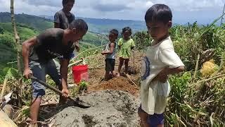 Foreigner Building in the Philippines | Setting Up The Electrical Posts |Electricity in the Province