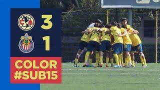 Triunfo contra Chivas y listo para dar todo en la FINAL | COLOR de la #Sub15 | #ÁguilasDesdeLaCuna