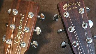 Tanglewood TW-15 & Martin D-28 Standard Comparison