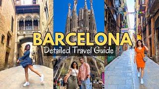 Barcelona Travel Guide | Things to do in Barcelona Spain | Barcelona in 4 days | plan trip barcelona