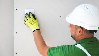 How to Install a Light Switch Box in Drywall?/Монтиране на ключ за осветление в гипсокартонена стена