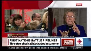 Carolyn Bennet talks First Nations Pipeline troubles